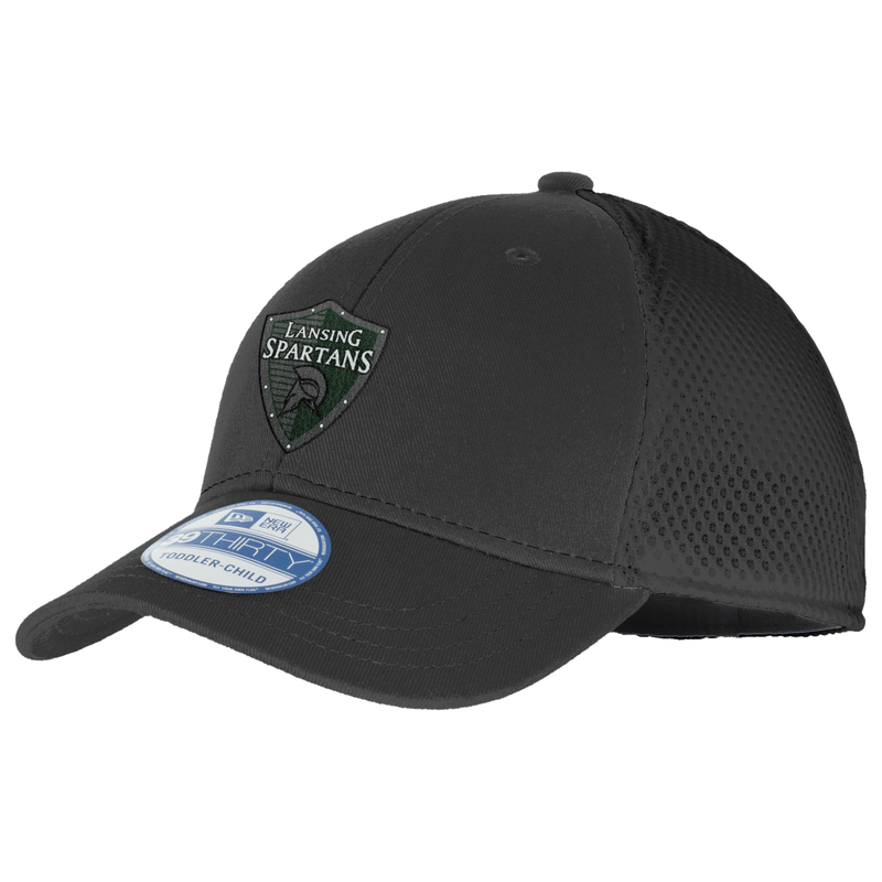 Lansing Spartans New Era Youth Stretch Mesh Cap