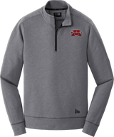 Mercer Arrows New Era Tri-Blend Fleece 1/4-Zip Pullover