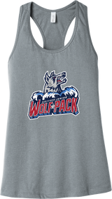 Hartford Jr. Wolfpack Womens Jersey Racerback Tank