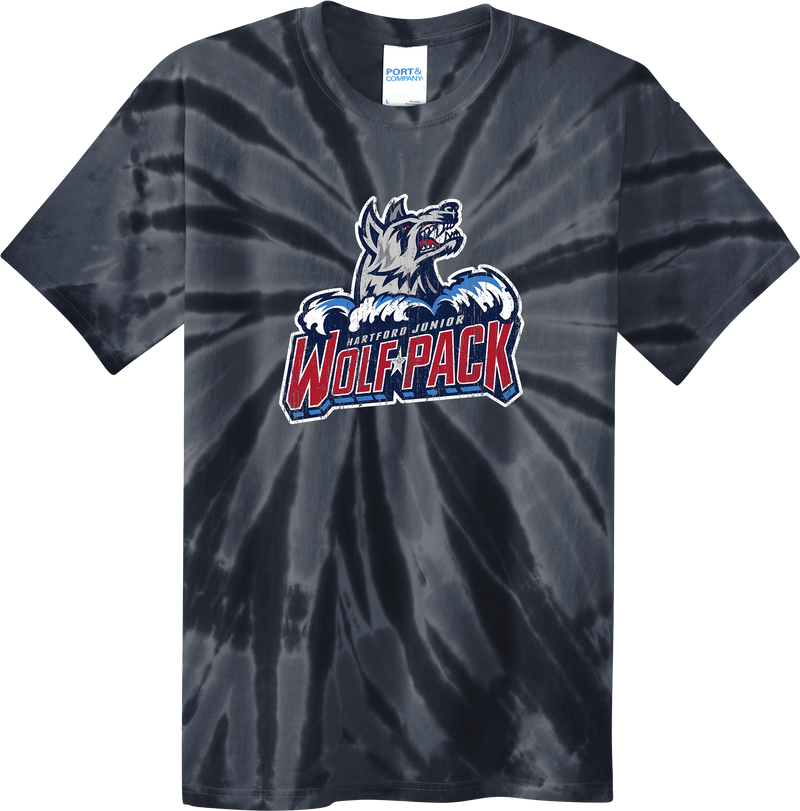 Hartford Jr. Wolfpack Youth Tie-Dye Tee