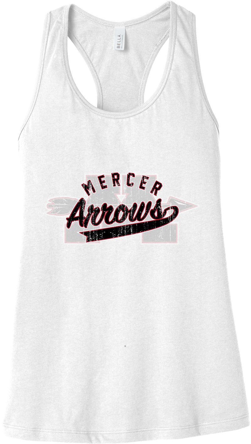 Mercer Arrows Womens Jersey Racerback Tank