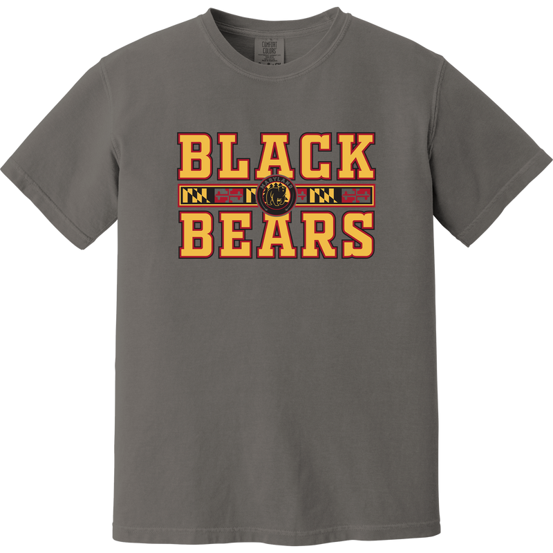 Maryland Black Bears Heavyweight Ring Spun Tee