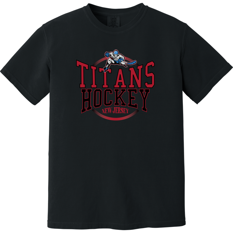 NJ Titans Heavyweight Ring Spun Tee