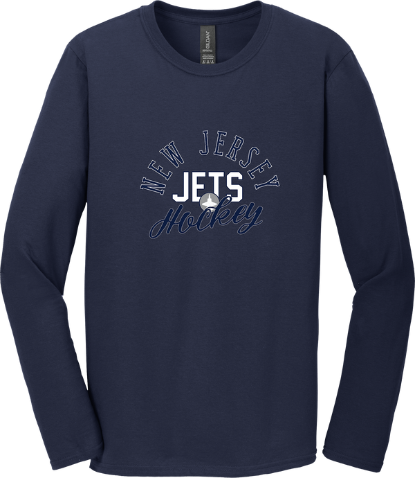 NJ Jets Softstyle Long Sleeve T-Shirt