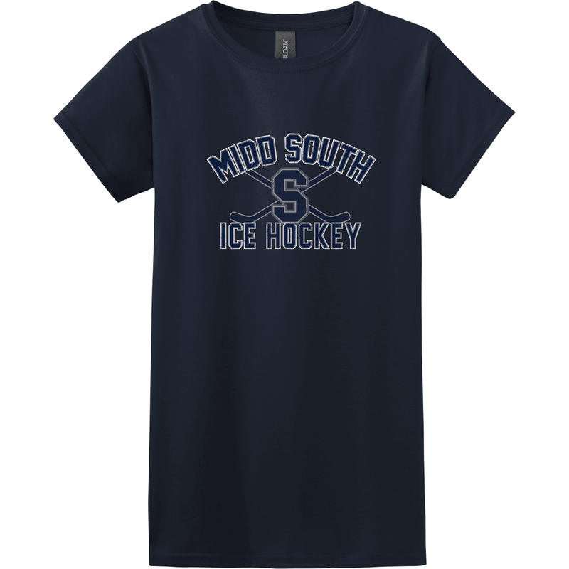 Midd South Hockey Softstyle Ladies' T-Shirt