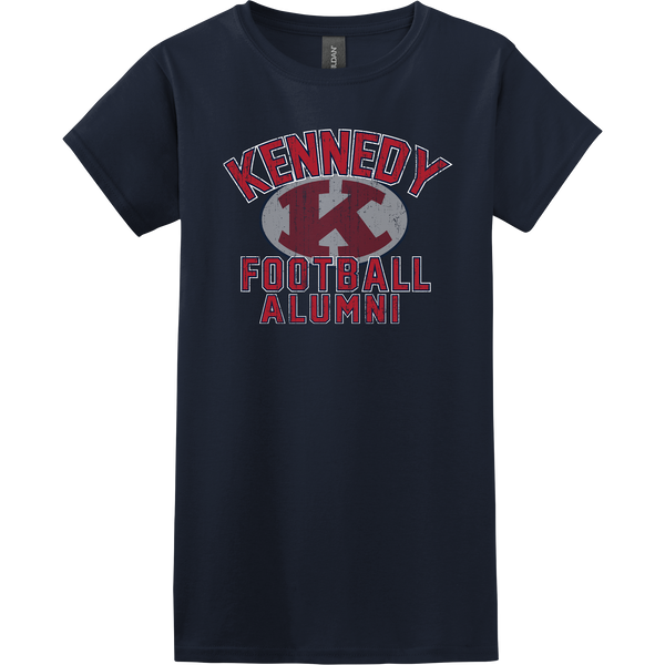 JFK Knights Football Alumni Softstyle Ladies' T-Shirt