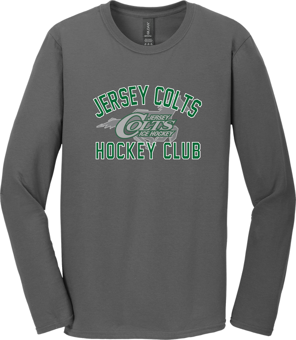 NJ Colts Softstyle Long Sleeve T-Shirt