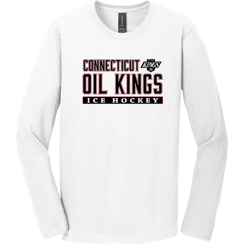 CT Oil Kings Softstyle Long Sleeve T-Shirt