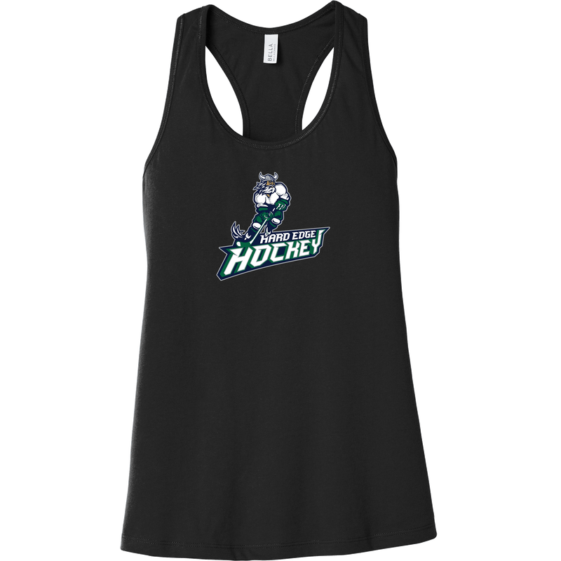 Hard Edge Hockey Womens Jersey Racerback Tank