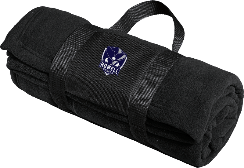 Howell Fleece Blanket with Carrying Strap