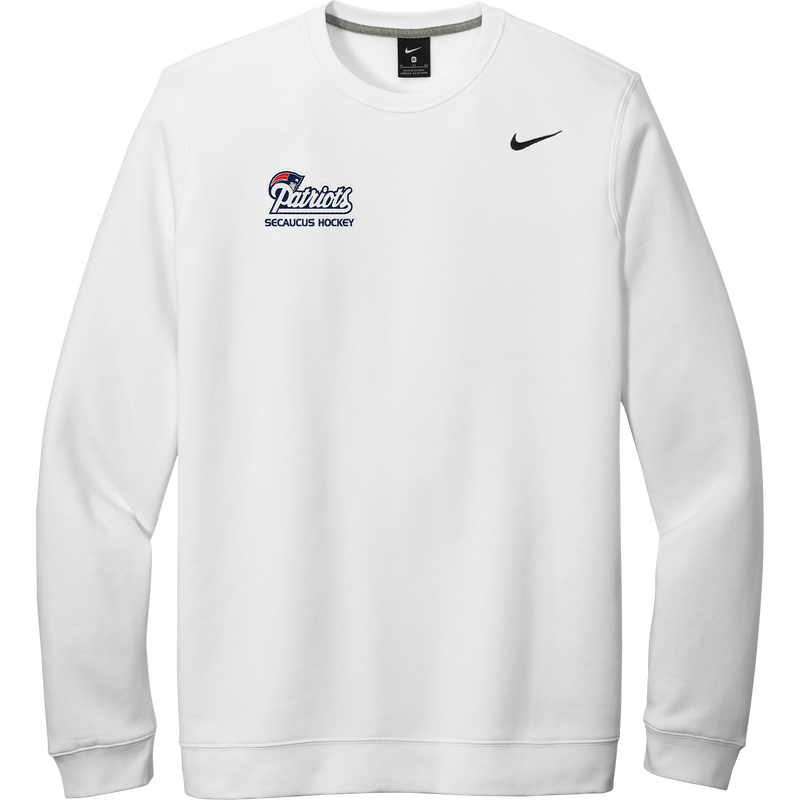 Secaucus Patriots Nike Club Fleece Crew