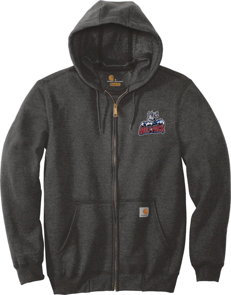 Hartford Jr. Wolfpack Carhartt Midweight Hooded Zip-Front Sweatshirt