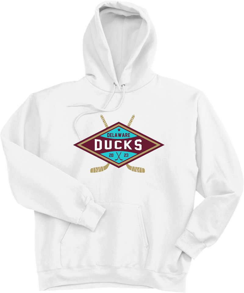 Delaware Ducks Ultimate Cotton - Pullover Hooded Sweatshirt