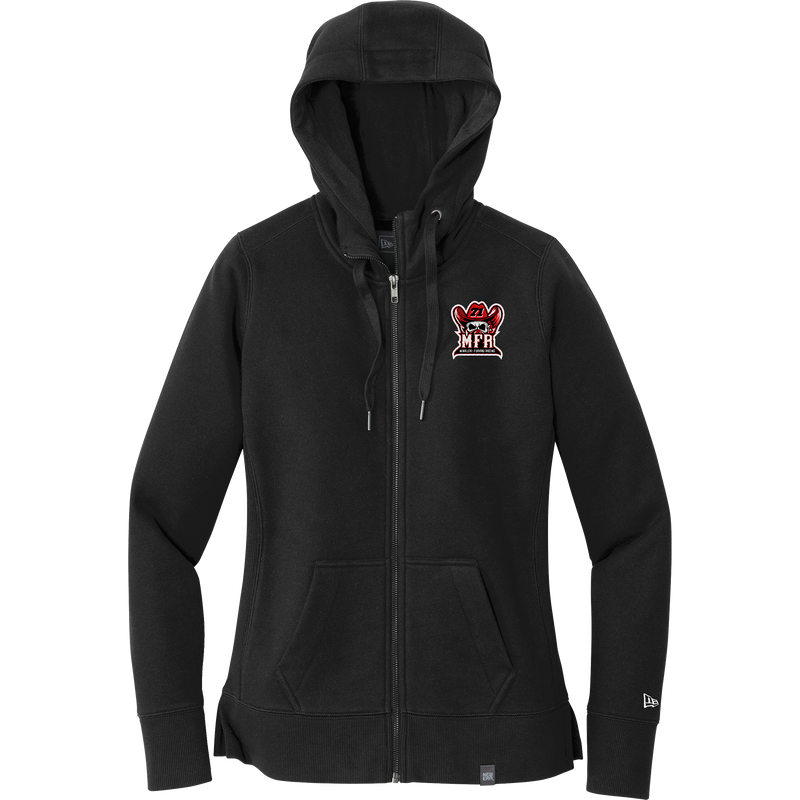 CT Oil Kings MFR New Era Ladies French Terry Full-Zip Hoodie