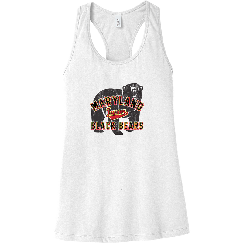 MD Jr. Black Bears Womens Jersey Racerback Tank