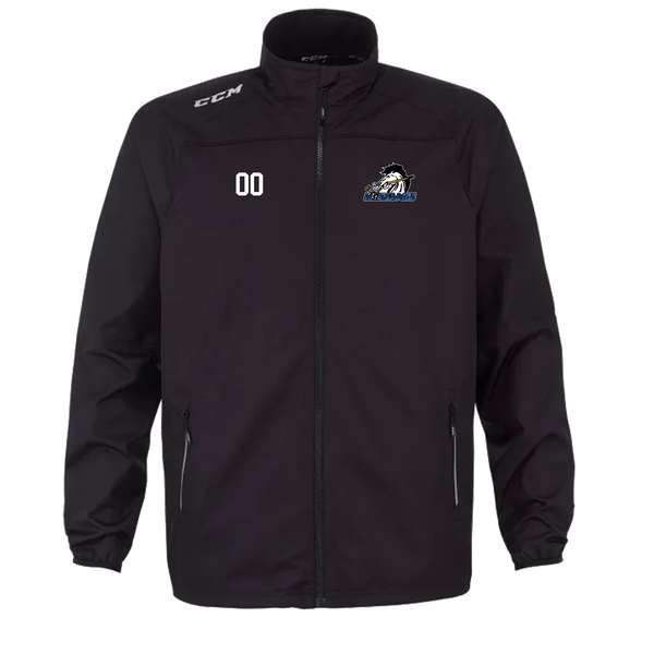 Adult CCM Lightweight Jacket (Mustangs)