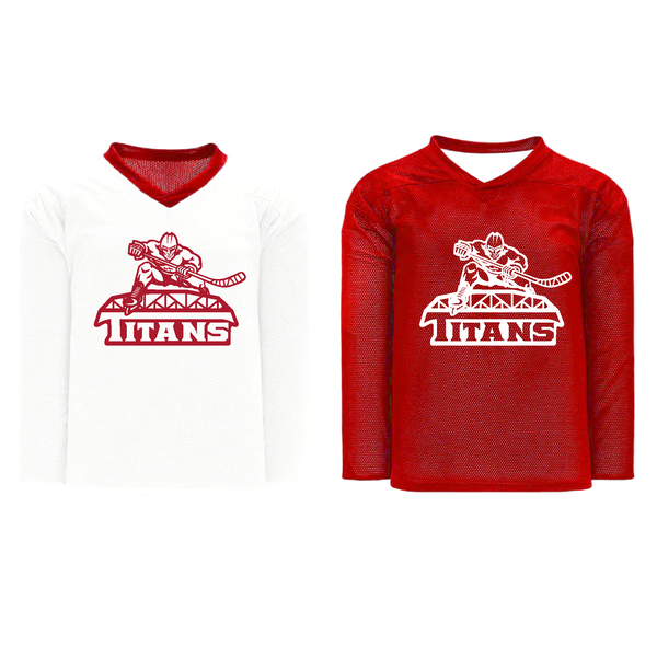 NJ Titans 2011 Youth Goalie Reversible Practice Jersey