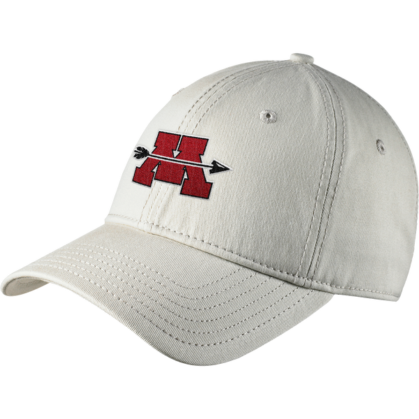 Mercer Arrows New Era Adjustable Unstructured Cap