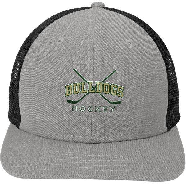 HVM Bulldogs New Era Snapback Low Profile Trucker Cap