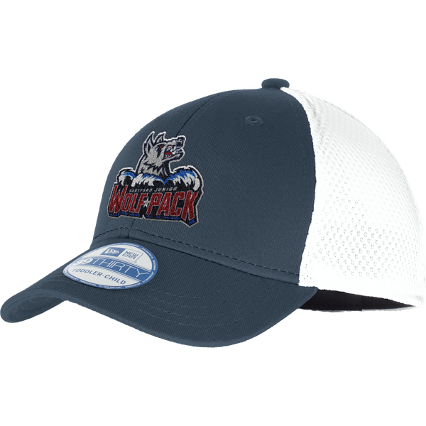 Hartford Jr. Wolfpack New Era Youth Stretch Mesh Cap