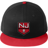 NJ Raiders New Era Flat Bill Snapback Cap