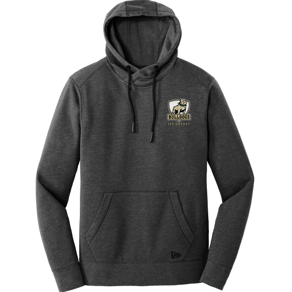 HVM Bulldogs New Era Tri-Blend Fleece Pullover Hoodie