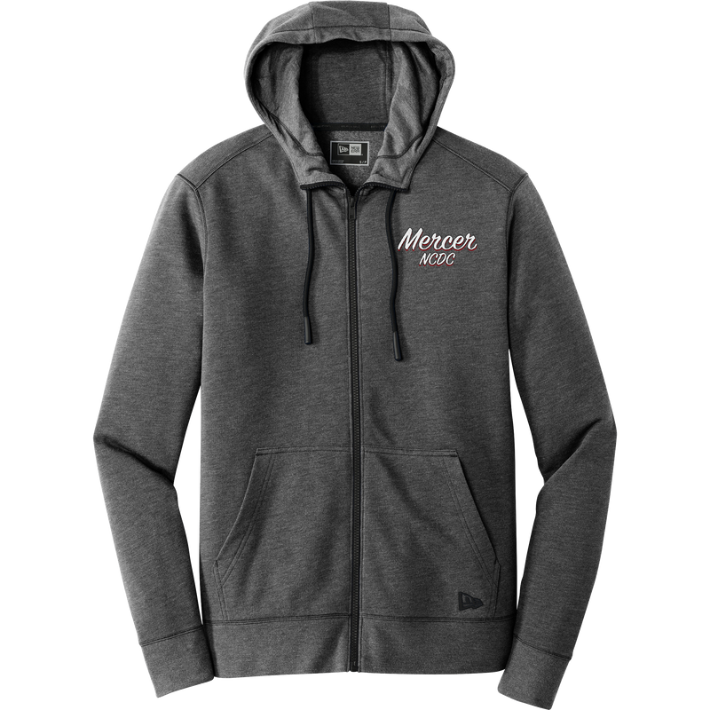 Mercer NCDC New Era Tri-Blend Fleece Full-Zip Hoodie