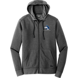 Pittsburgh Huskies New Era Tri-Blend Fleece Full-Zip Hoodie