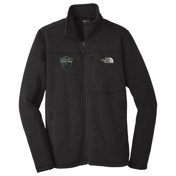 Lansing Spartans The North Face Sweater Fleece Jacket