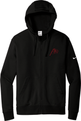 South Pittsburgh Rebellion Nike Club Fleece Sleeve Swoosh Full-Zip Hoodie