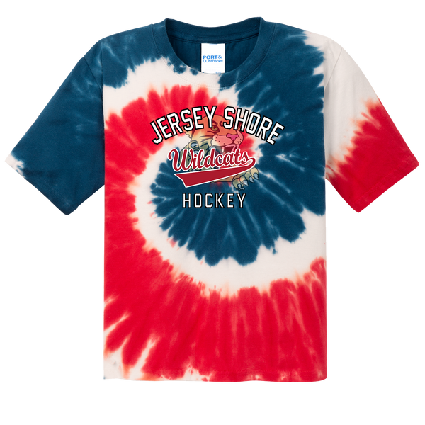 Jersey Shore Wildcats Youth Tie-Dye Tee