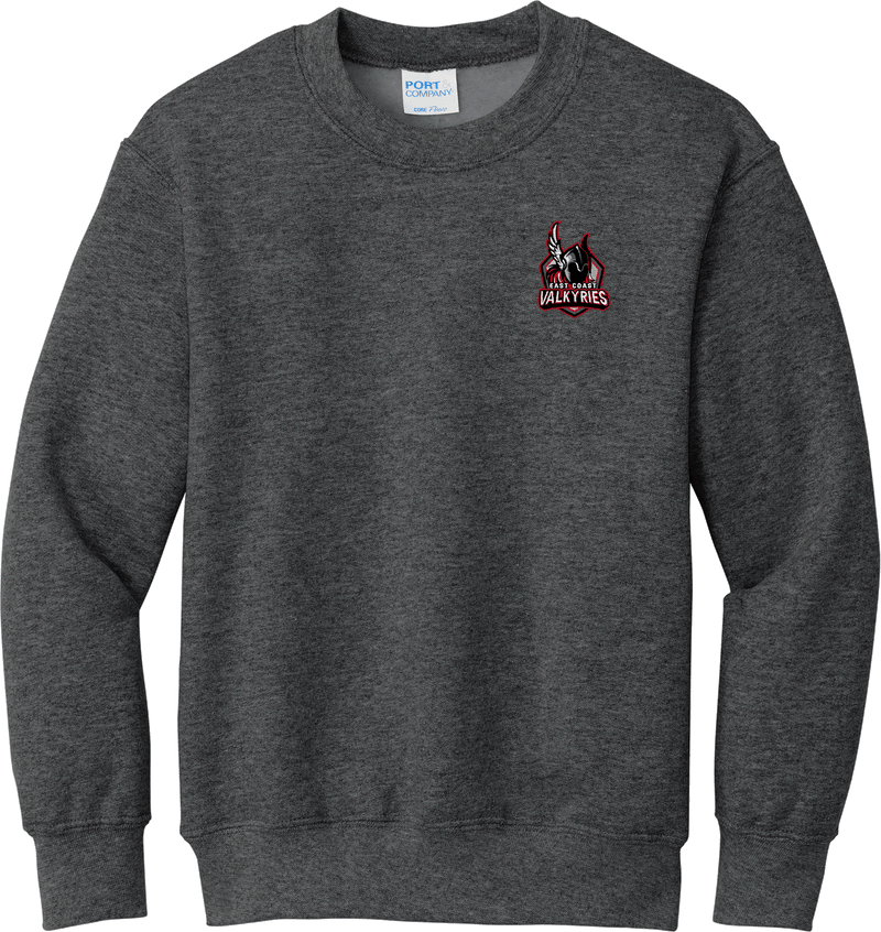 NJ Valkyries Youth Core Fleece Crewneck Sweatshirt