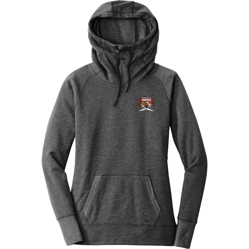 SOMD Sabres New Era Ladies Tri-Blend Fleece Pullover Hoodie