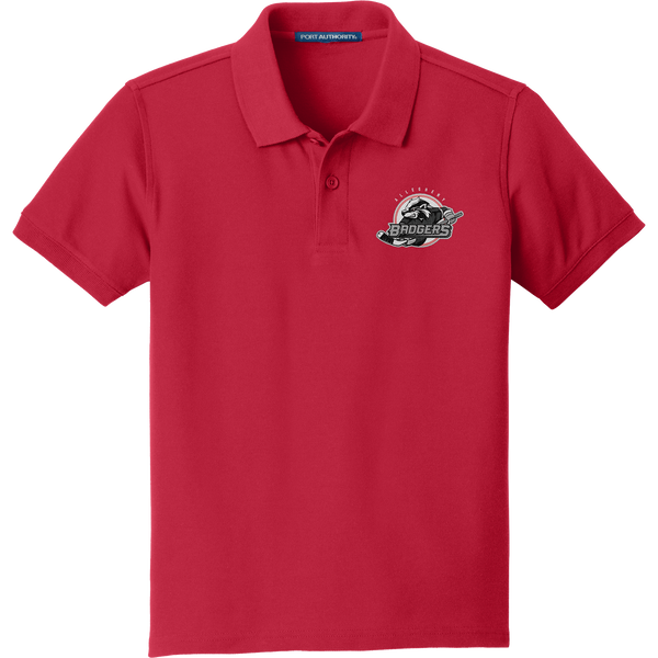 Allegheny Badgers Youth Core Classic Pique Polo